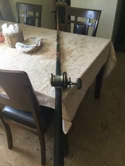 Seeker rod fat butt ulua daiwa reel
