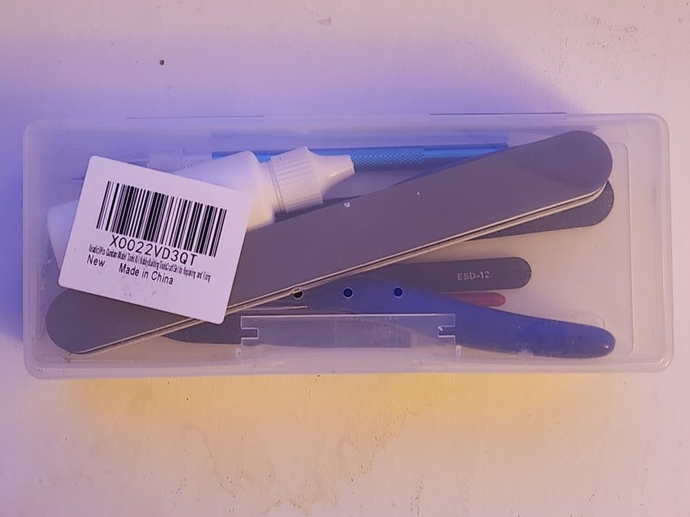 Brand New Model Builders Tool Set With Box