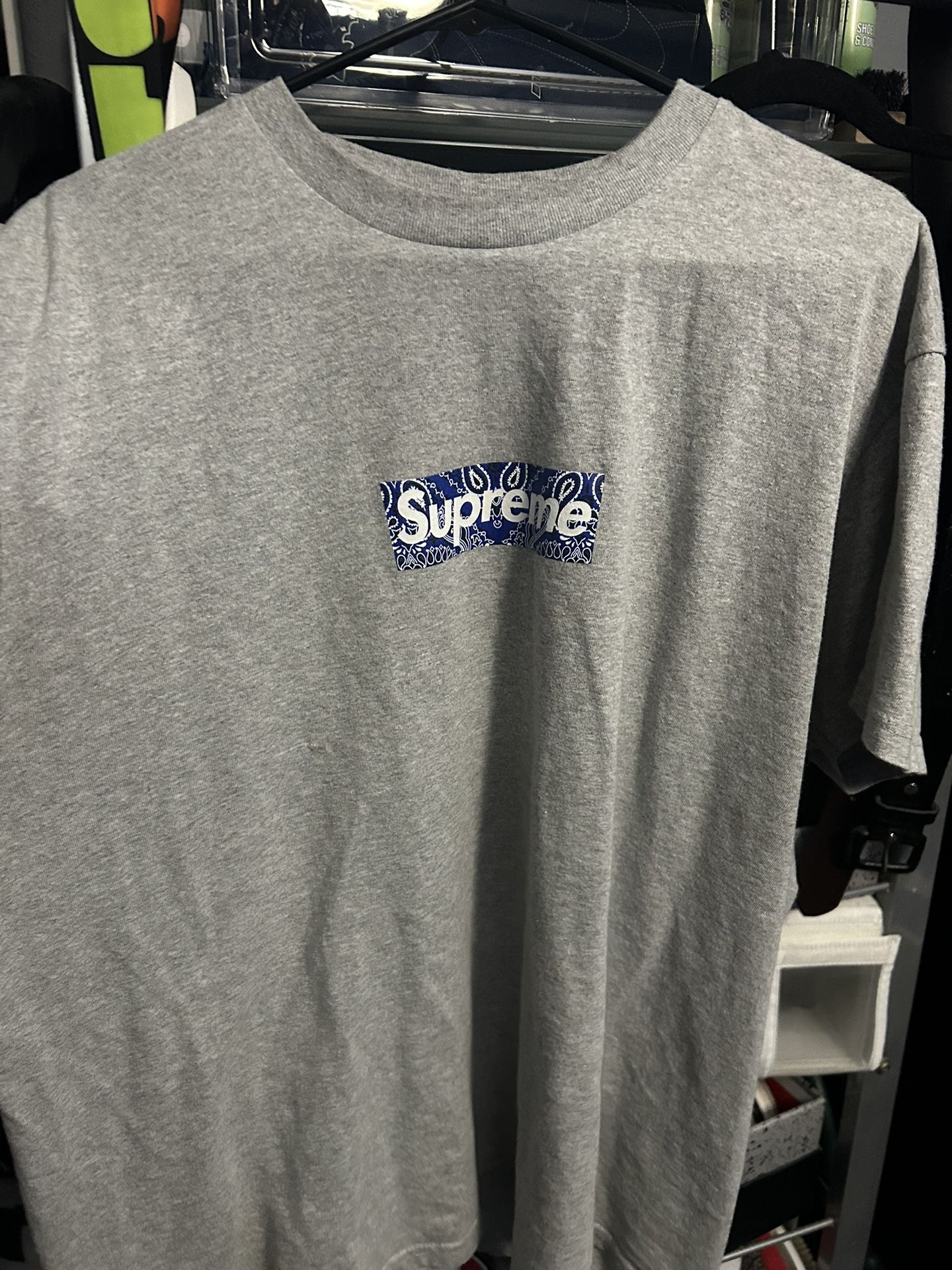Supreme Bandana Box Logo Size L - www.rajagirimanappuram.com