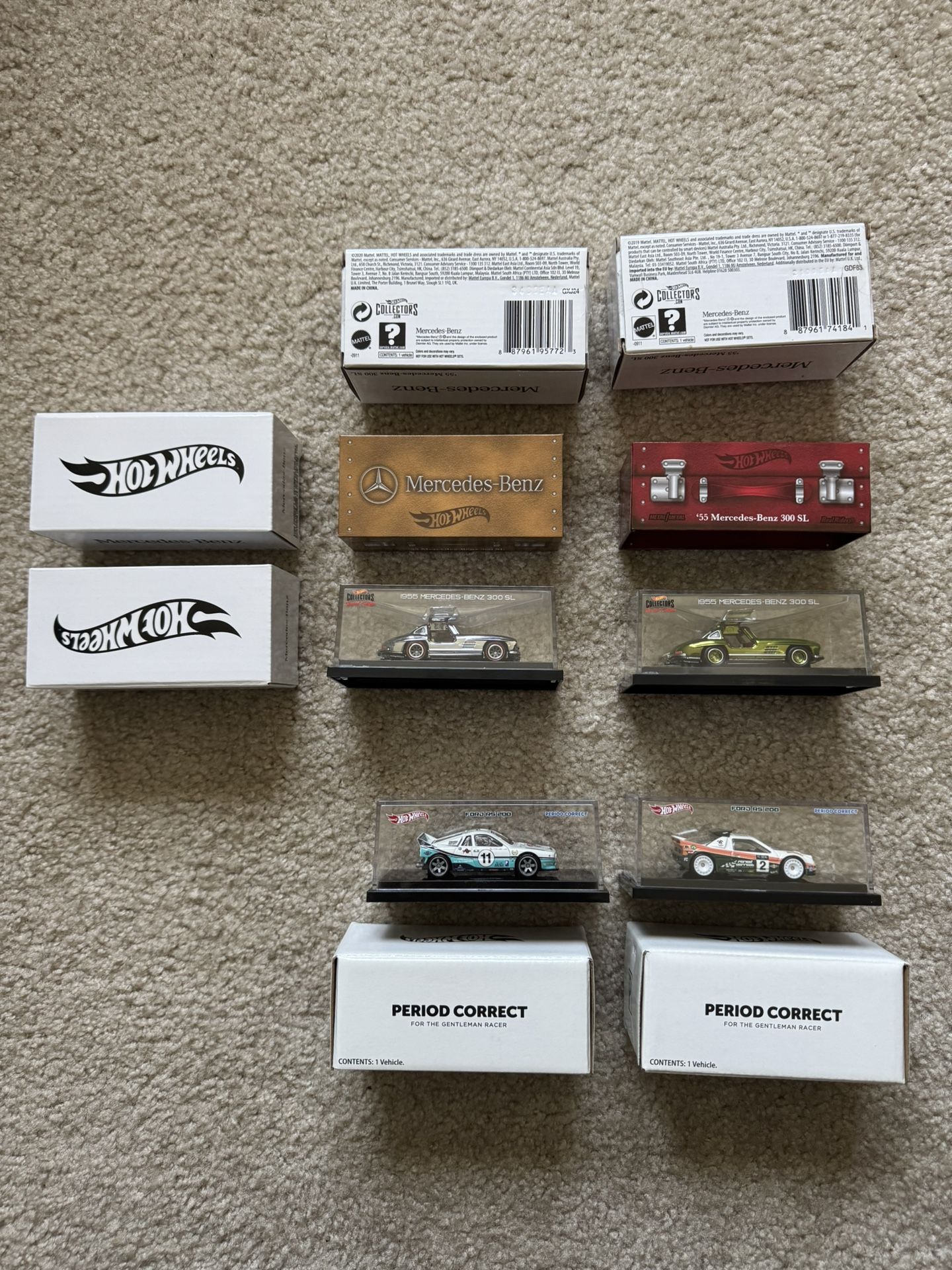 Hot Wheels RLC Mercedes Benz SL 300 & Period Correct