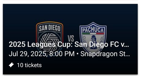 San Diego FC vs. Pachuca