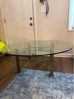 Tempered Glass Coffee Table (Big)