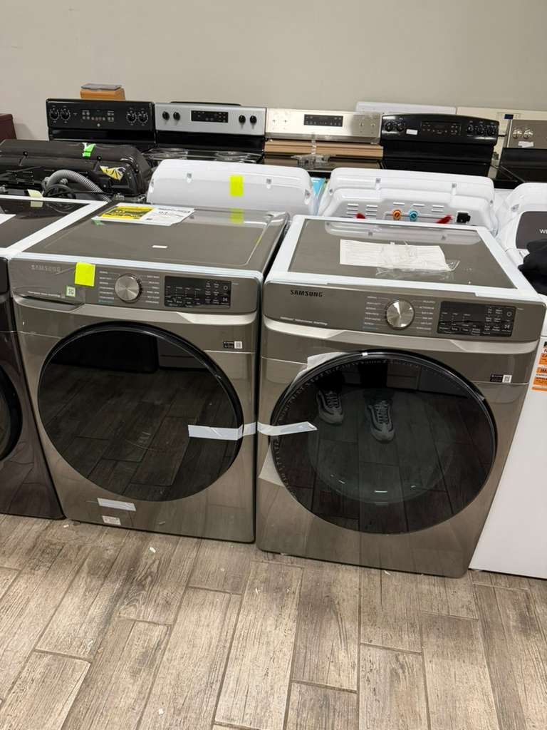 Samsung washer and dryer set with warranty