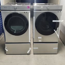 SAMSUNG FRONT LOAD WASHER AND DRYER 