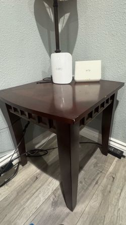 Used brown coffee table