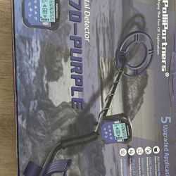 PoliPortners Metal Detector 970- Purple