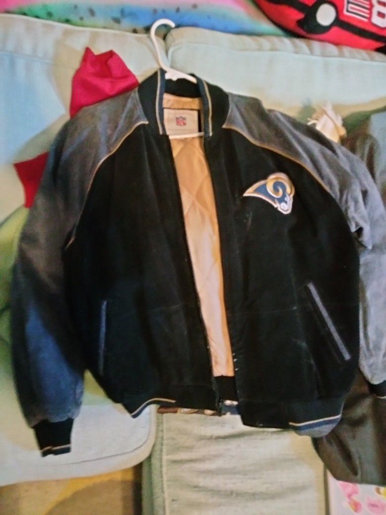 Rams Leather Jacket 