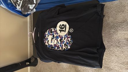 BAPE Camo Graphic T-Shirt Black