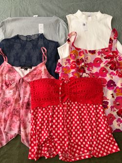 Junior knit tops