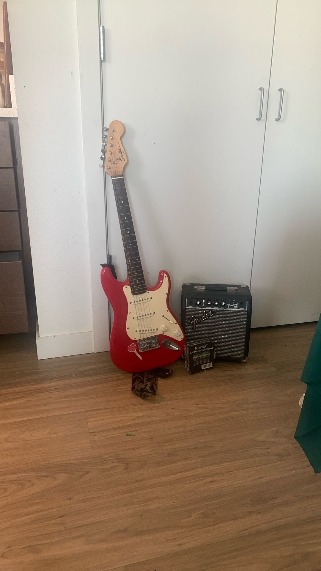 Red Electric Guitar