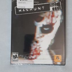 Rare Sealed 1st Print Manhunt And Red Faction II Playstation 2 Game Bundle