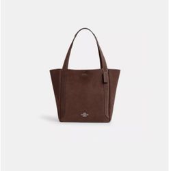 COACH Hadley Tote Bag In Suede