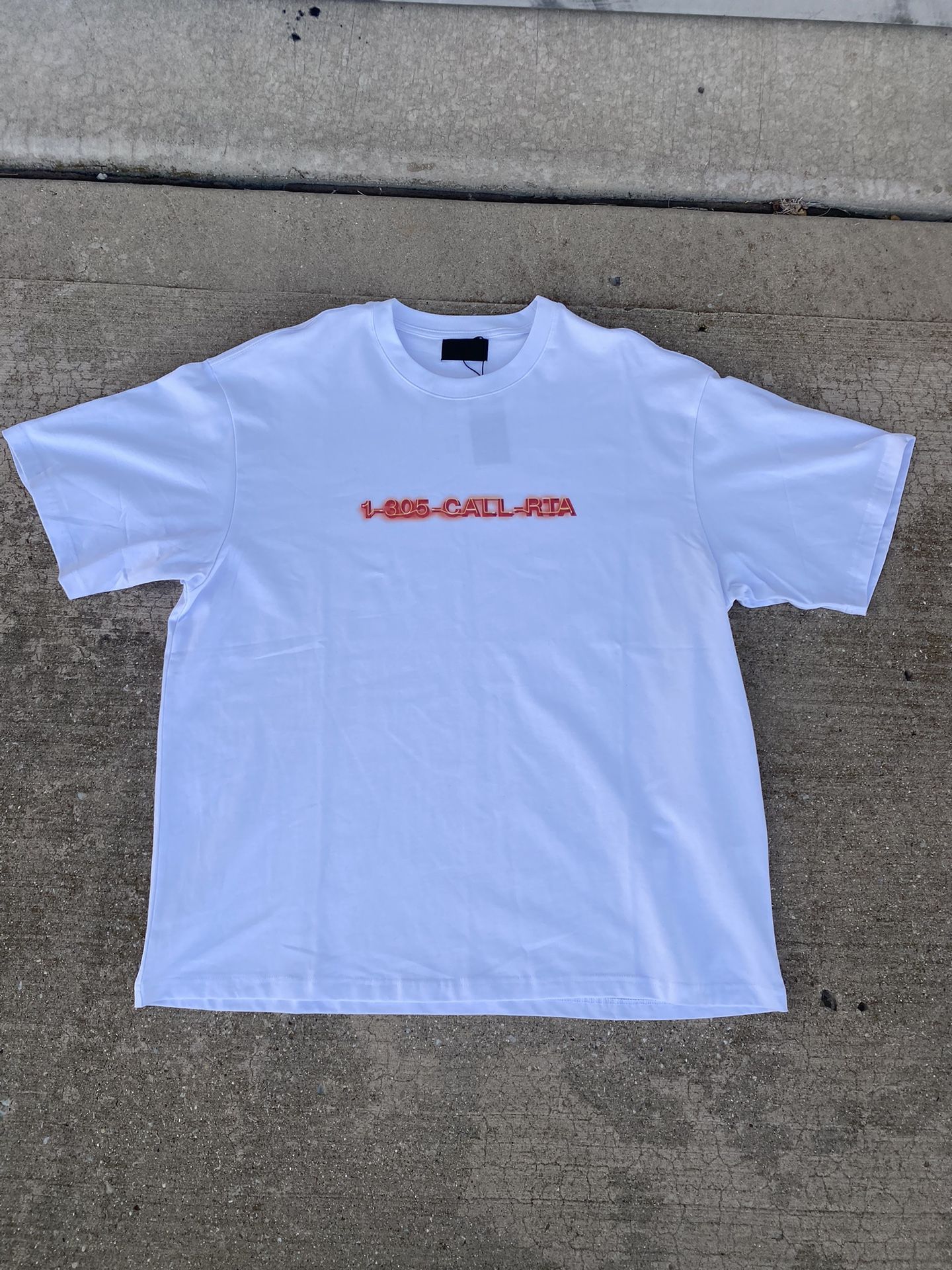 White And Red RTA Brand Shirt