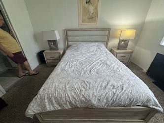 Full Size Bedroom Set and Sofa