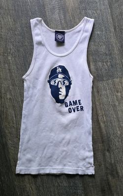 Vintage Los Angeles Dodgers Eric Gagne Made in the USA Women's Tank Top Size L