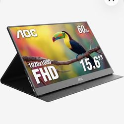 AOC 15.6” Portable Monitor