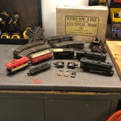 Vintage Louis Marx & Co., INC. Train set