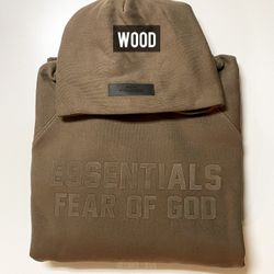 Essentials Sweatsuit Size XS, Wood Color