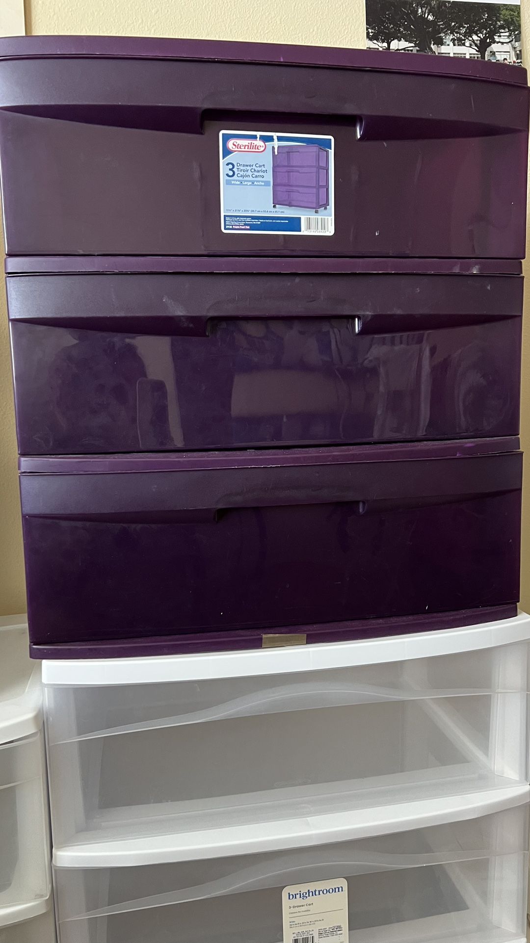 Plastic Drawer / Drawer Cart