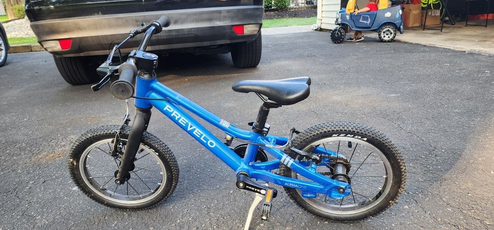 Toddler Bike: 14inch Prevelo Alpha 1. (Perfect for 2-4 yr Old)