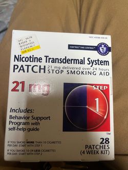 Nicotine patches