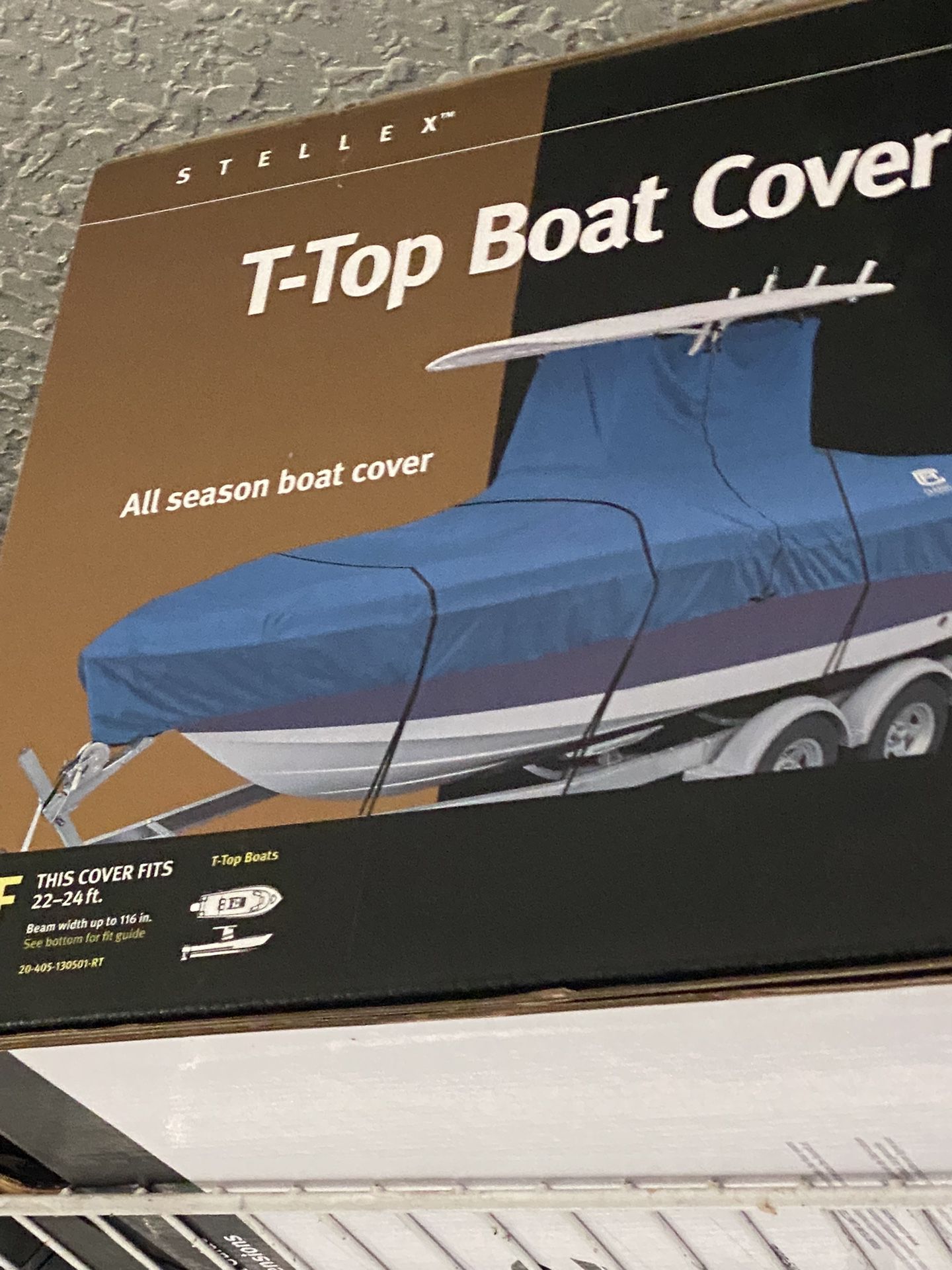 New Boat Cover For 22-24 Center Console 