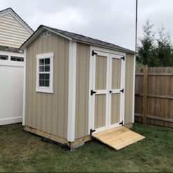 Sheds Build Onsite (6x8)