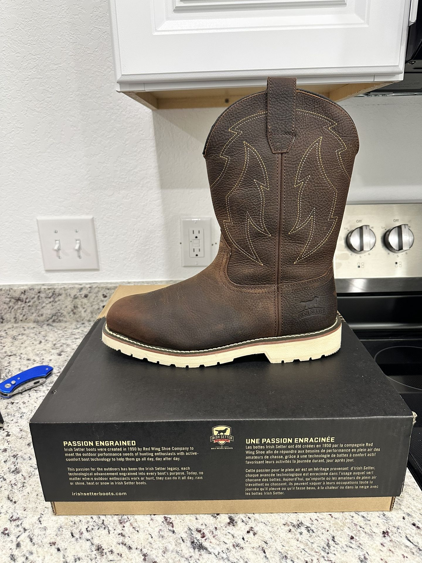 Red Wing Steel Toe Boots