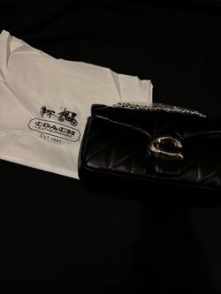 Pillow Tabby Shoulder Bag Quilted Black Leather with Silver Hardware