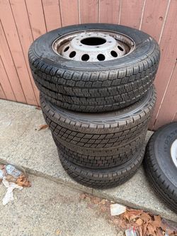 Ford 6 lug rims and tires