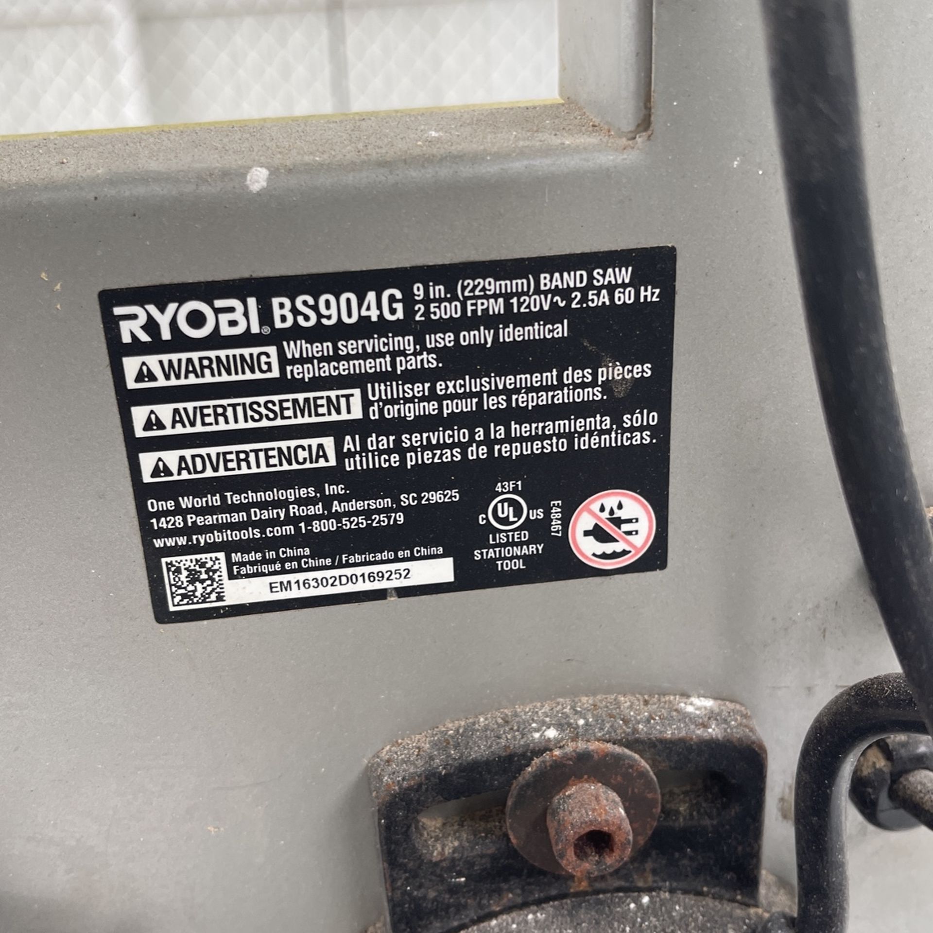 Ryobi BS904G Band Saw for Sale in Miami, FL OfferUp