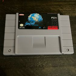 Sim Earth the Living Planet Super Nintendo SNES Cartridge Only Tested