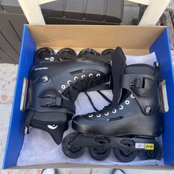 Powerslide Zoom 80 Black Skates - 2024