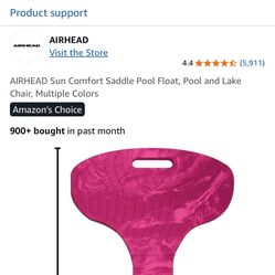 Air Saddle Pool Float
