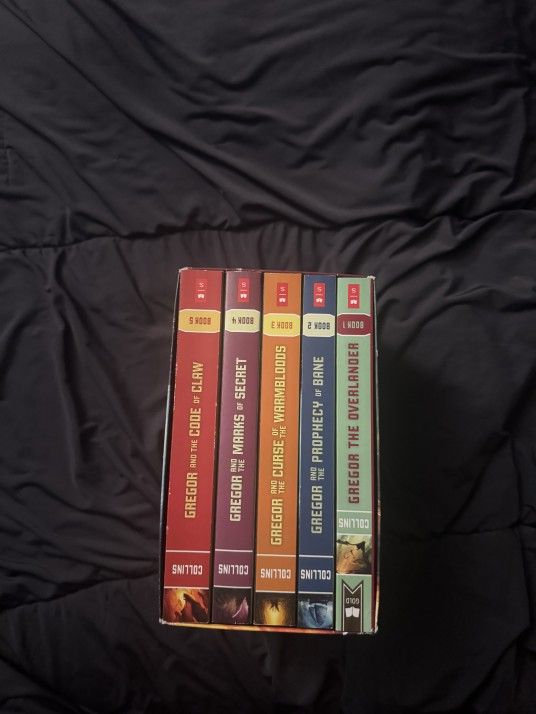 Gregor: The Underland Chronicles by Suzanne Collins (2009, Books 1-5)