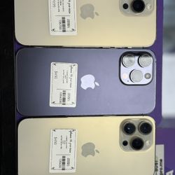 📱 Bulk Lot – 3x iPhone 14 Pro Max (Carrier Unlocked) 