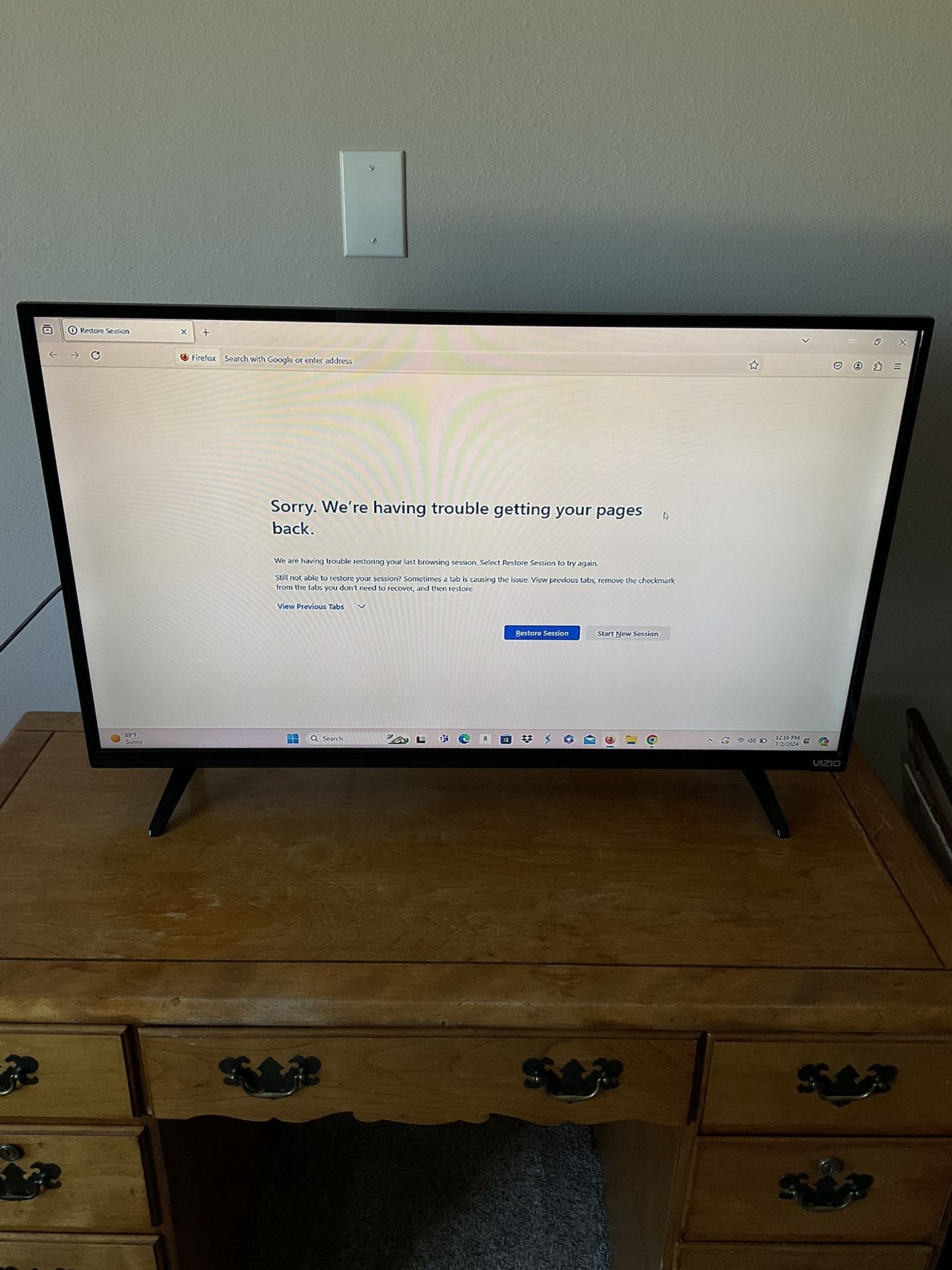 Vizio 39” TV