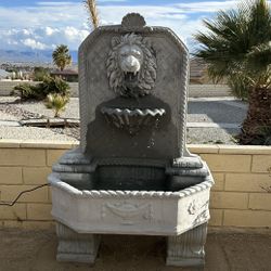 New Water Fountain Made Out Of Cement Perfect Gift 