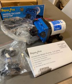 Aqua Pro Universal 12v 3.0GPM Water Pump NTP 71-8551 RV water Pump