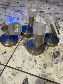 Silver Ceiling Spot Lights