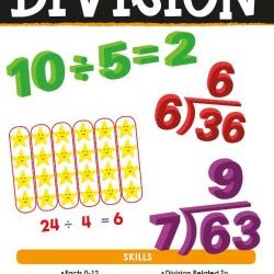 NEW Common Core DIVISION  /Third Grade Workbook Math school study education