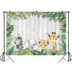 Safari Themed Backdrop