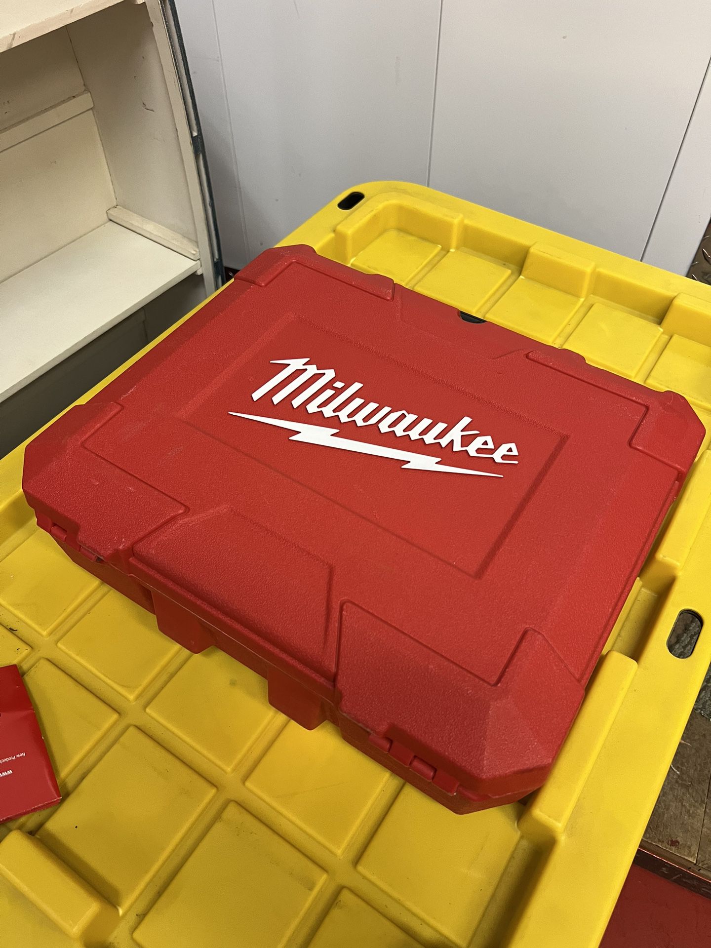 Milwaukee Red Drill Kit Case