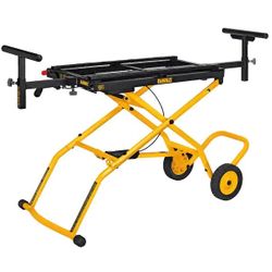 New DEWALT 32-1/2 in. x 60 in. Rolling Miter Saw Stand with 300 lbs. Capacity