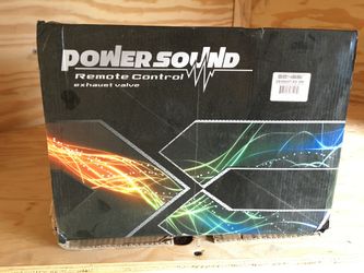 Power sound Remote Control Exhaust valve