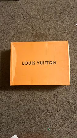 Louis Vuitton Trainers Orange Gift Box