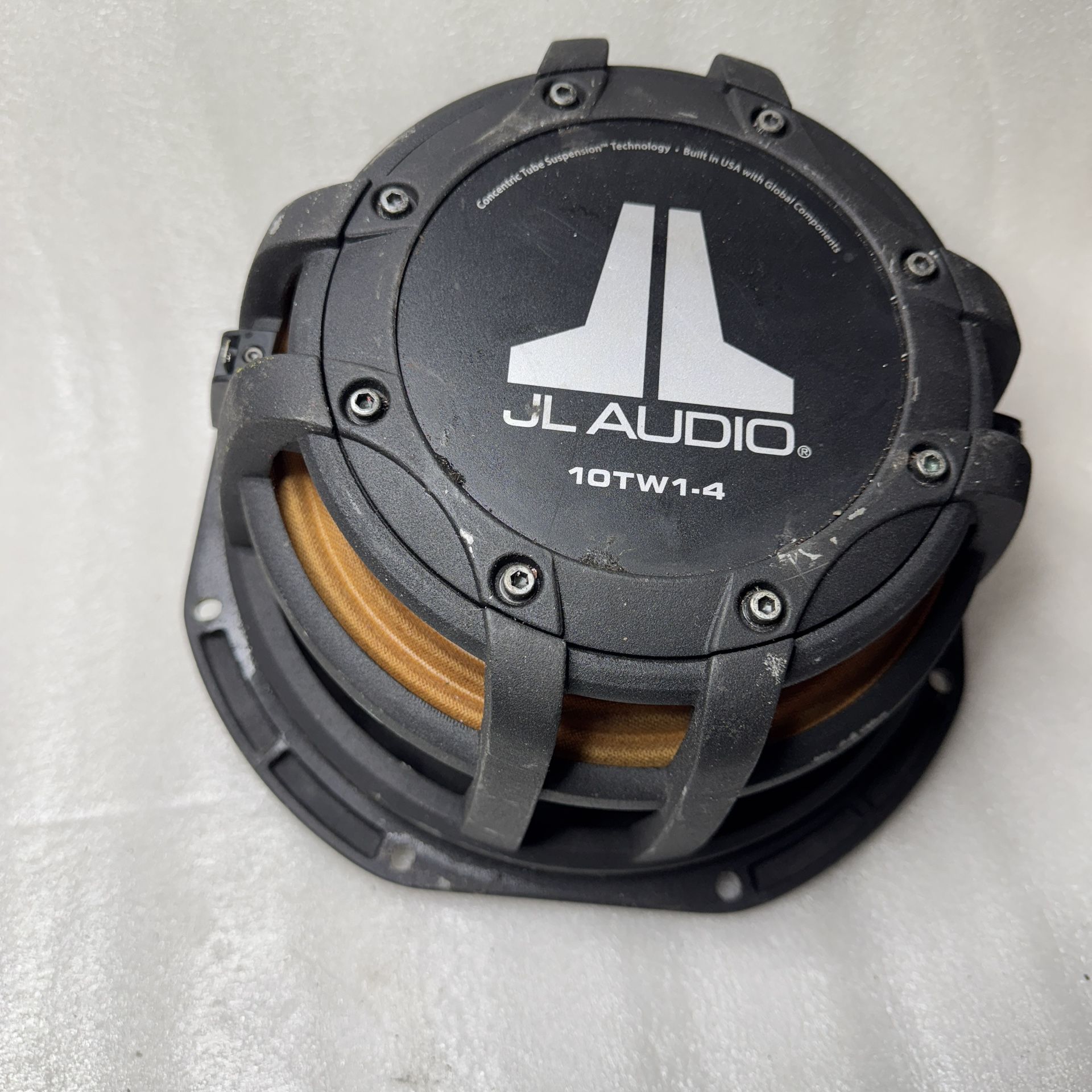 JL Audio 10TW1-4 TW1 Series 600 Watts Max Power thin-line 10" 4-ohm subwoofer
