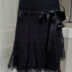 Valentino Crochet Knit  Skirt 🖤