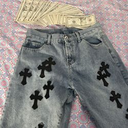 Chrome Jorts (SIZE 32)