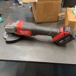 Milwaukee Fuel Grinder Rapid Stop